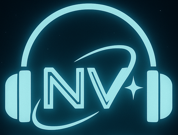 Nyx Veil audio project logo concept